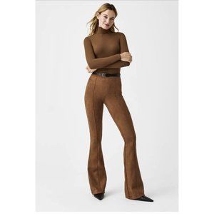 SPANX Brown Flared Leggings